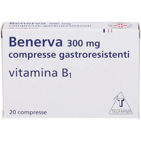 Teofarma Benerva 300 mg 20 compresse gastroresistenti – immagine 2