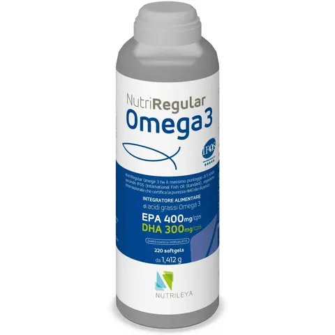 NUTRILEYA Nutriregular - Omega 3 220 Softgels – immagine 2
