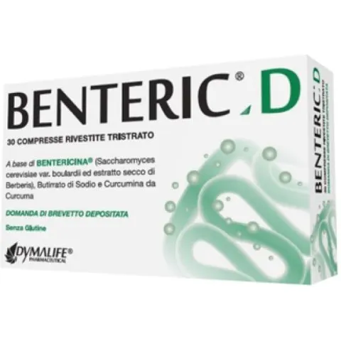 DYMALIFE PHARMACEUTICAL Srl BENTERIC-D 30 Cpr – immagine 2