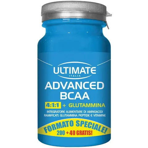 ULTIMATE ITALIA Advanced Bcaa 200 Compresse – immagine 3