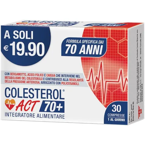 F&f Colesterol Act 70+ 30 Compresse – immagine 5
