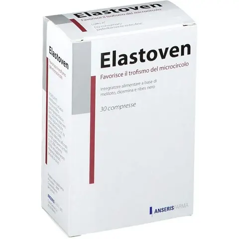 Anseris Farma Elastoven Integratore Trofismo Microcircolo 30cpr – immagine 3