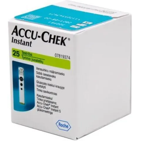 accu-chek Instant 25 Strips – immagine 3