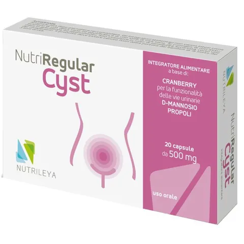 NUTRILEYA Srl NUTRIREGULAR CYST 20CPS – immagine 3