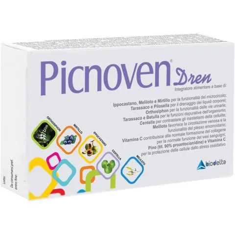 biodelta Picnoven Dren 50 Compresse – immagine 3