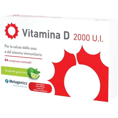 Metagenics Belgium Vitamina D 2000 Ui 84cpr – immagine 5