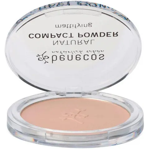 benecos Cipria compatta Vegan Sabbia – immagine 2