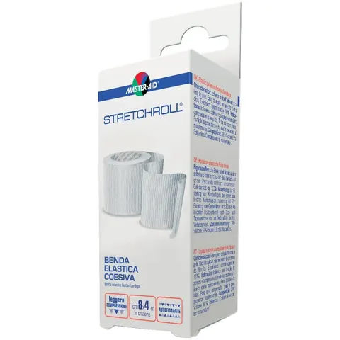 master aid Stretchroll benda el.cm 8x 4m – immagine 4