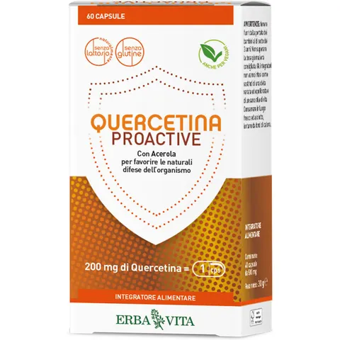 Erba Vita Quercetina Proactive 60 Capsule – immagine 4