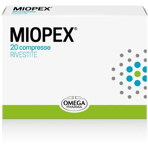 OMEGA PHARMA SpA MIOPEX, 20 Compresse – immagine 3