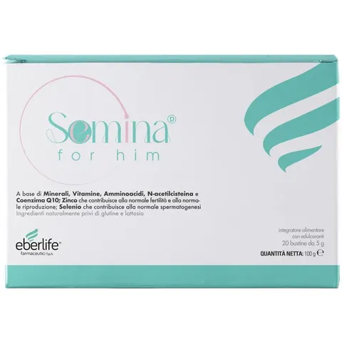 eberlife farmaceutici Semina For Him 20 Bustine – immagine 3