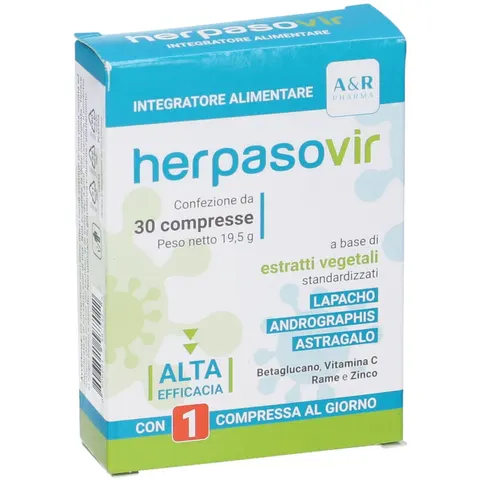 a&r pharma Herpasovir 30 compresse – immagine 3