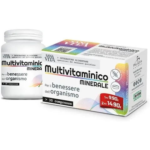 Paladin Pharma Sanavita Multivit 30cpr – immagine 4