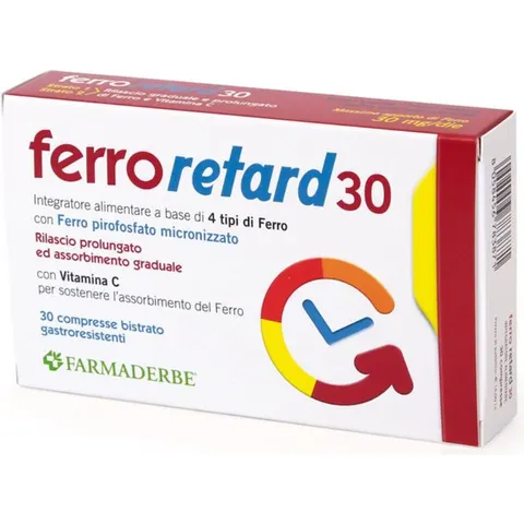 Farmaderbe Ferro Retard 30 Compresse – immagine 4