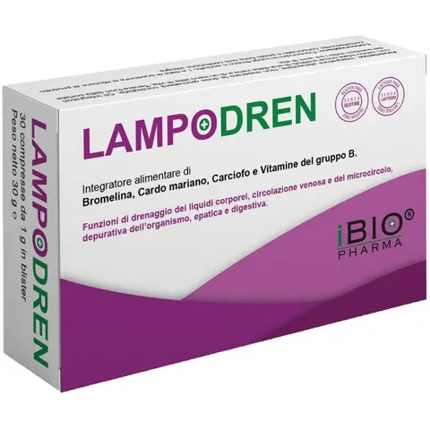 IBIOPHARMA Srl LAMPODREN 30 Cpr – immagine 3