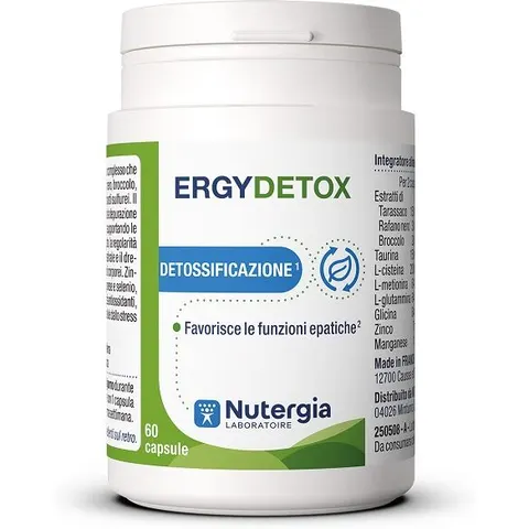 Laboratoire Nutergia Ergydetox 60cps – immagine 2