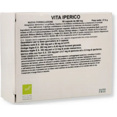 Oti Vita Iperico Nf 60cps – immagine 3
