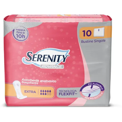Serenity Assorbente Extra Adv 6x10pz – immagine 2
