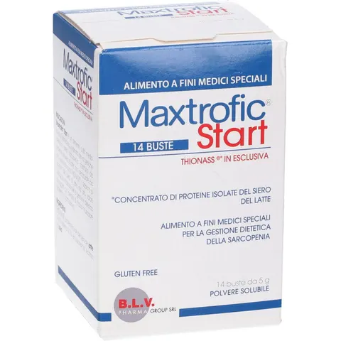 B.L.V. PHARMA GROUP Srl Maxtrofic Start Integratore iperproteico per sarcopenia, 14 bustine solubili – immagine 2