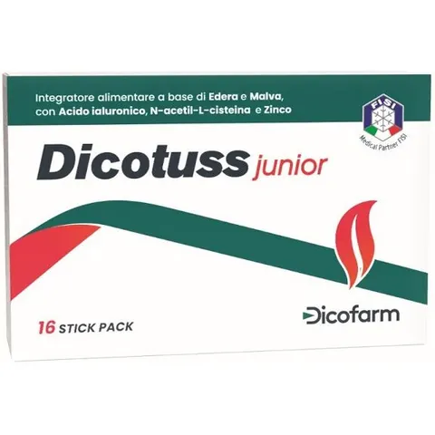 Dicofarm Dicotuss Junior 16stick Pack – immagine 2