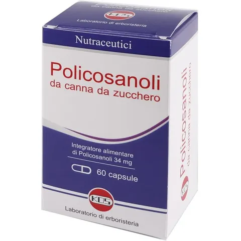 kos Policosanoli 60capsule Vegetali – immagine 3