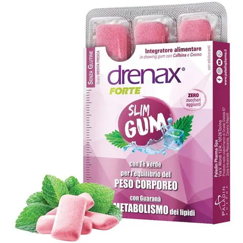 Drenax Forte Slim Integratore Dimagrante 9 gum – immagine 5