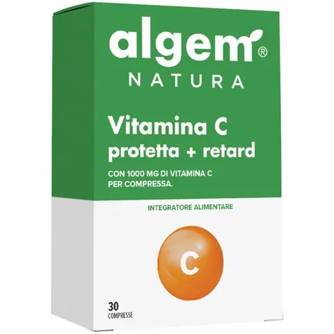 algem natura Vitamina c protetta + retard 30 compresse – immagine 2