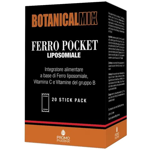 PROMOPHARMA SpA Ferro Pocket Liposomiale, 30 Stick – immagine 3