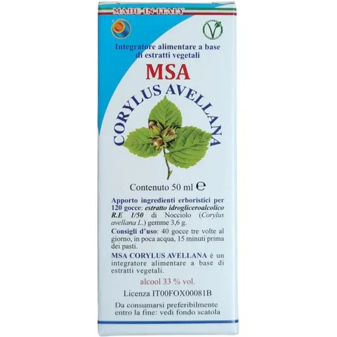 Herboplanet Msa Corylus Avellana 50ml – immagine 3