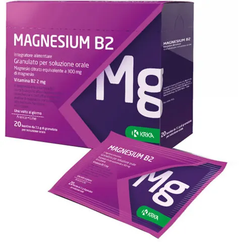 Magnesium B2 300/2mg 20 bustine – immagine 3