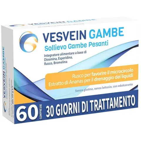Alfasigma Vesvein Gambe Sollievo 60Cpr – immagine 3