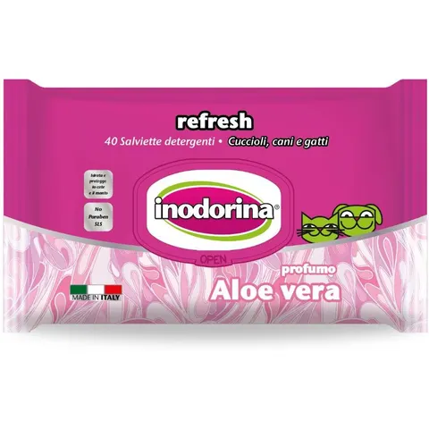 Salviette Aloe Vera Inodorina – immagine 2