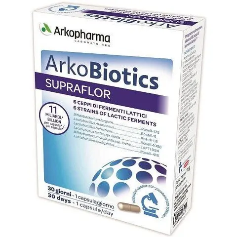 arkofarm Arkobiotics Supraflor 30 Capsule – immagine 5