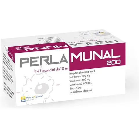 PERLA PHARMA Srl PERLAMUNAL 200, 14 flaconcini – immagine 2