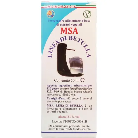 Herboplanet Msa Linfa Betulla 50 Ml – immagine 3