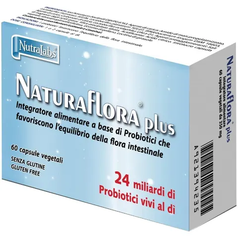 nutralabs srl Naturaflora Plus 60 Capsule – immagine 3
