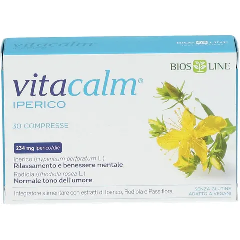 bios line Vitacalm Iperico 30 Compresse – immagine 5