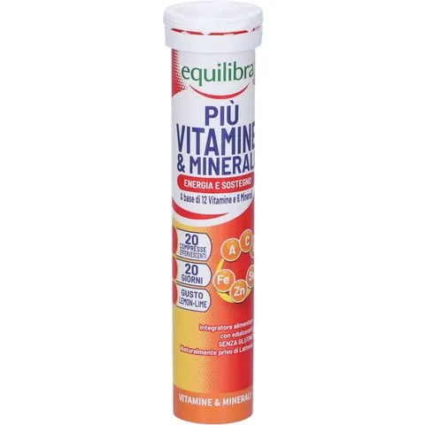 equilibra Più Vitamine E Minerali 20 Compresse Effervescenti – immagine 3