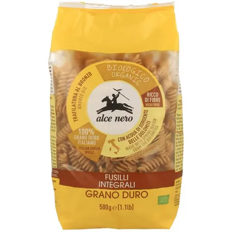 alce nero Fusilli Integrali Bio 500 G – immagine 3