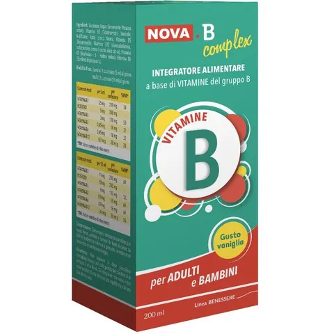 Sciroppo Nova B Complex 200ml – immagine 3