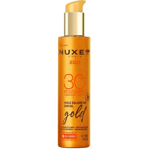 150ml NUXE Sun Olio solare oro SPF 30 – immagine 3