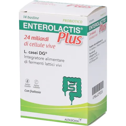 ALFASIGMA SpA Enterolactis Plus, 14 Bustine – immagine 2