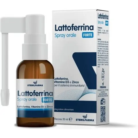 STERILFARMA Srl Lattoferrina Forte Spray, 20 ml – immagine 3