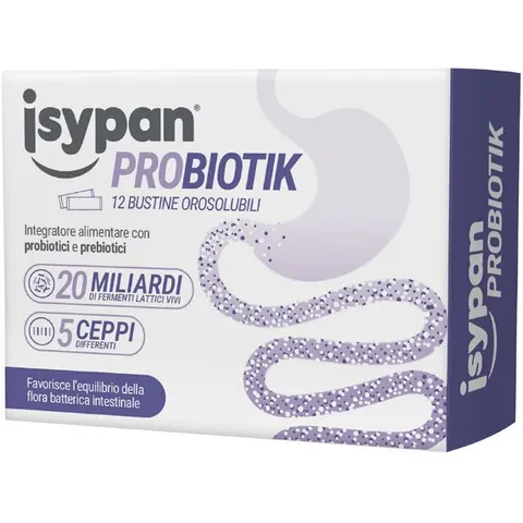 PHARMAIDEA Srl Isypan Probiotik, 12 Bustine – immagine 3