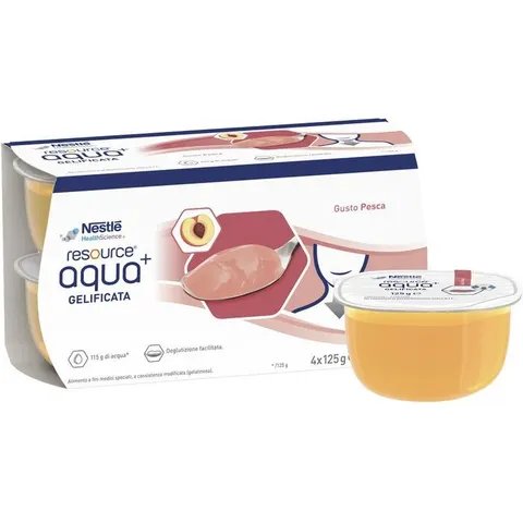 nestle' Resource Aqua+ Pesca 4x125 g – immagine 4