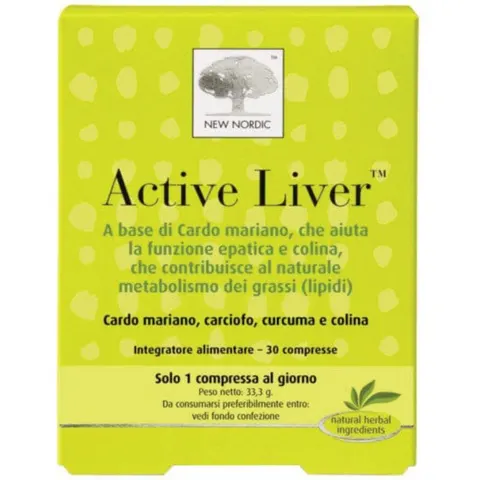 Nordic Active Liver Integratore Epatico 30 Compresse – immagine 4