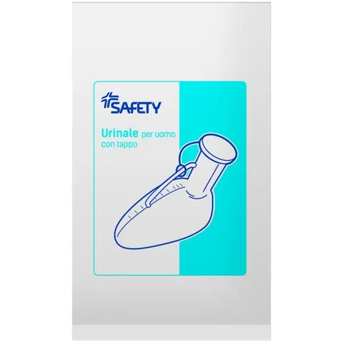 Safety Urinale Plastica C/Tappo – immagine 3