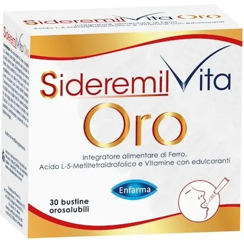 enfarma Sideremil vita oro 30 bustine – immagine 2