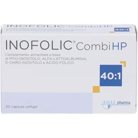 LO.LI.PHARMA Srl INOFOLIC Combi HP, 20 capsule – immagine 3