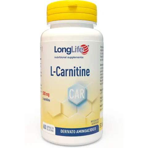 Longlife L-Carnitine 60 Capsule – immagine 4